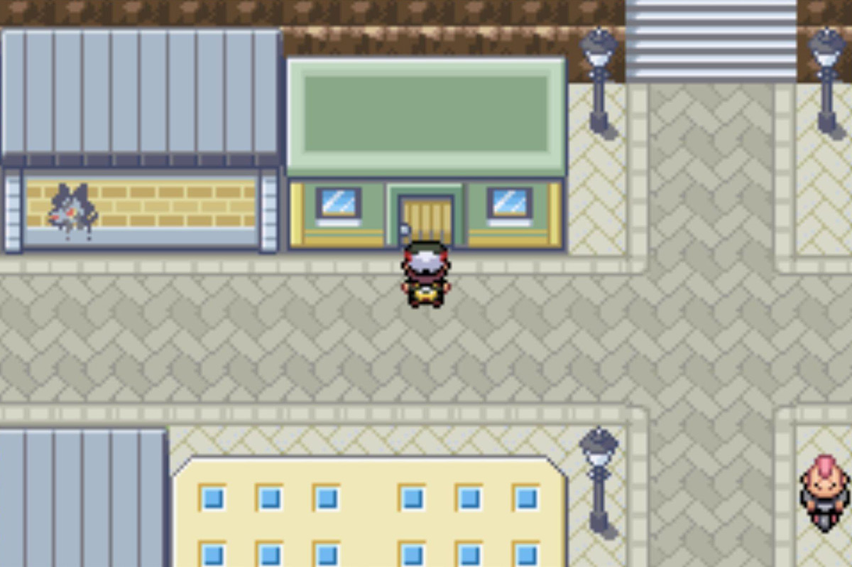 This house starts the sequence that opens the Gym.