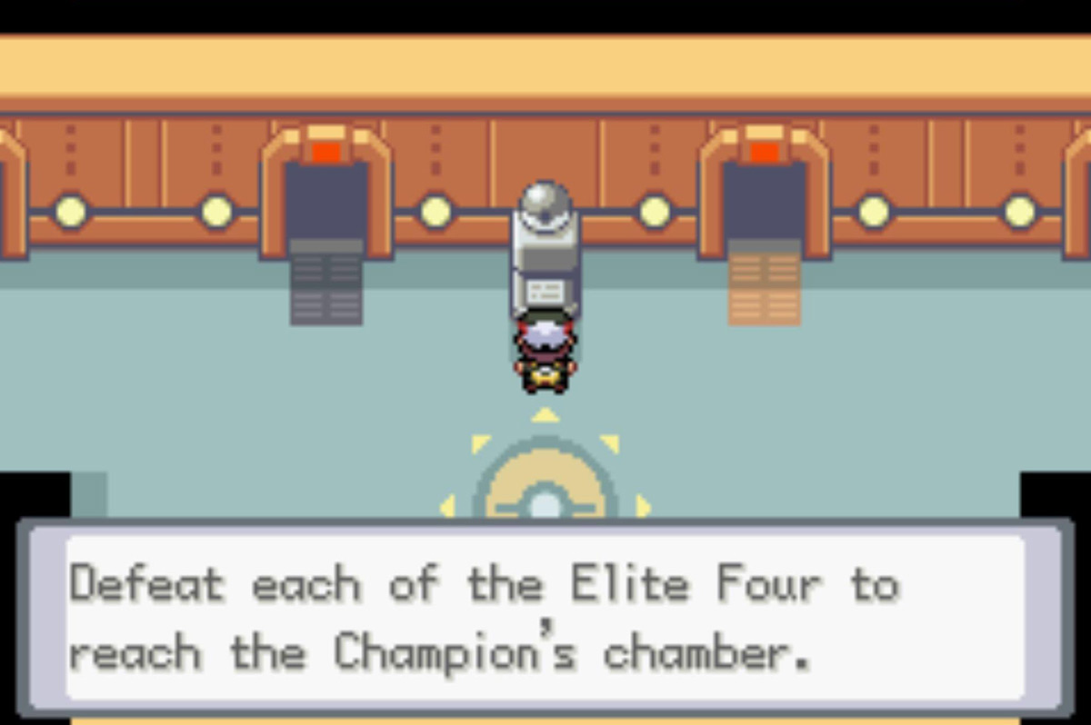 Clear all four rooms; then use the central teleporter.
