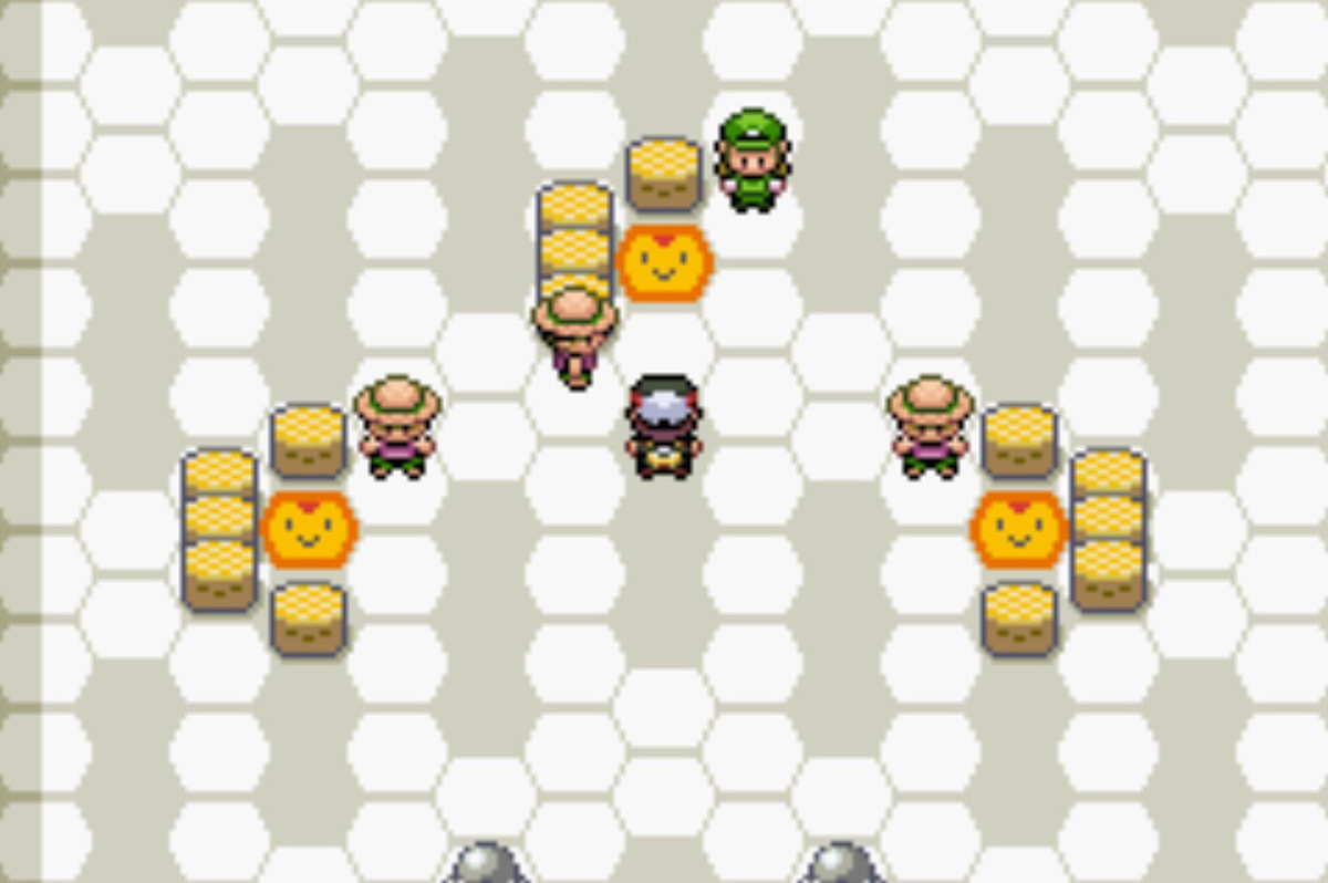 Activate every Combee face to open the way.